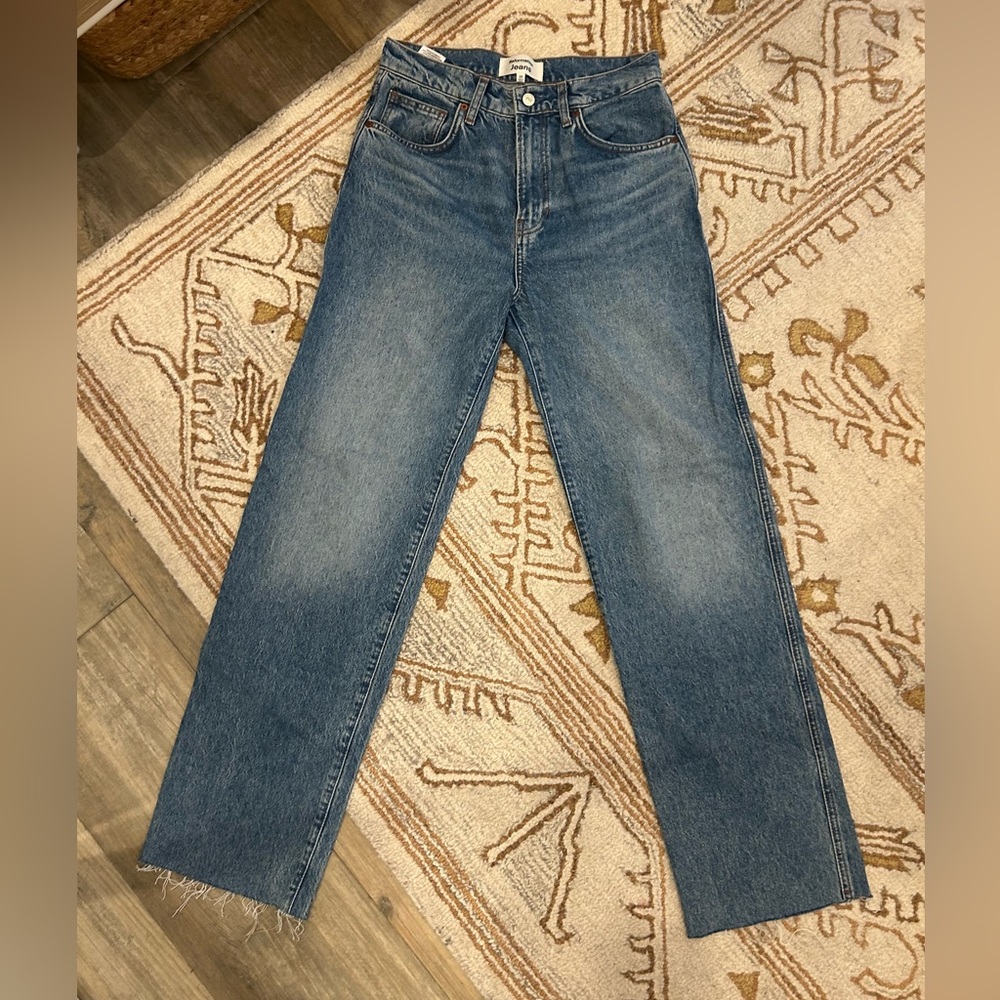 Reformation Val 90s Blue Denim Jeans